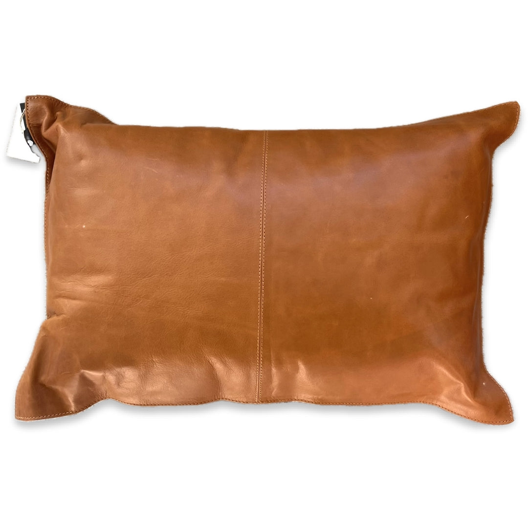 Kravat Leather Cushion Tan