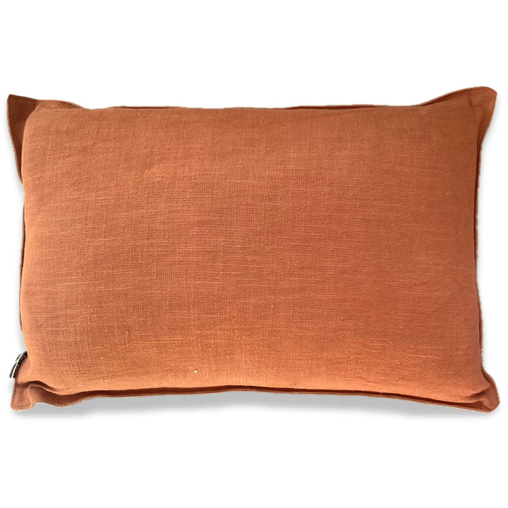 Kravat Leather Cushion Tan