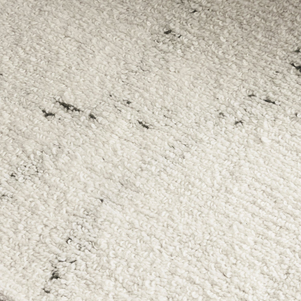 Kiah Ivory Grey Wool Rug DREAMHOME