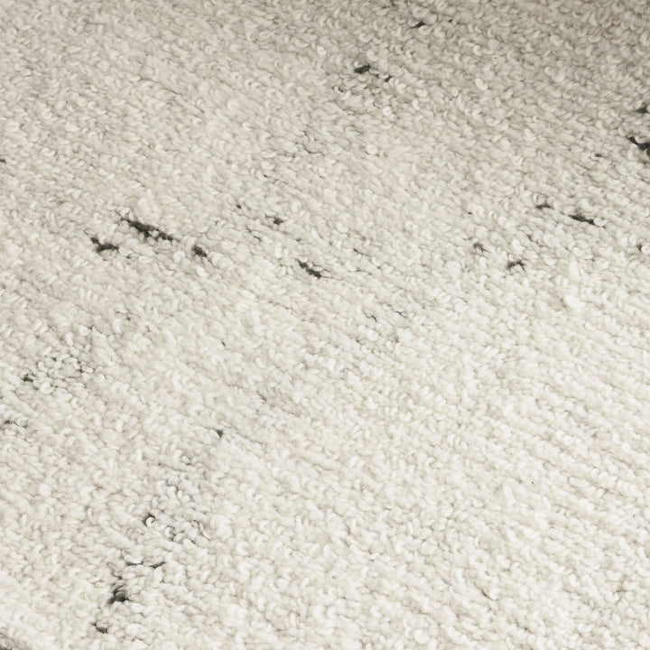 Kiah Ivory Grey Wool Rug DREAMHOME