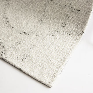 Kiah Ivory Grey Wool Rug DREAMHOME
