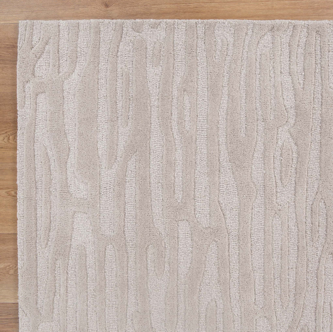 Sandstorm Beige Wool Rug