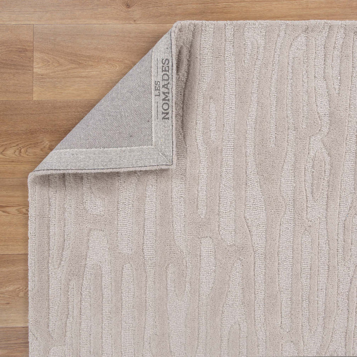 Sandstorm Beige Wool Rug