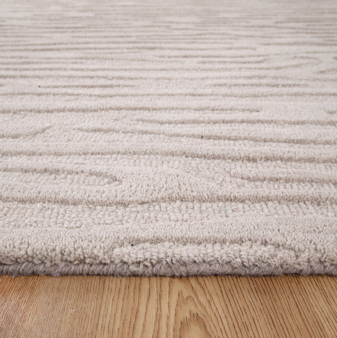 Sandstorm Beige Wool Rug