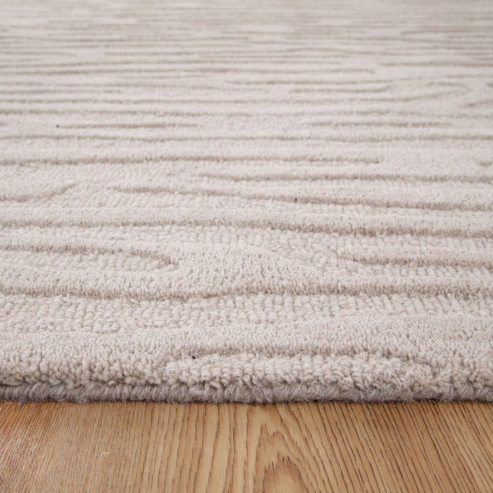 Sandstorm Beige Wool Rug