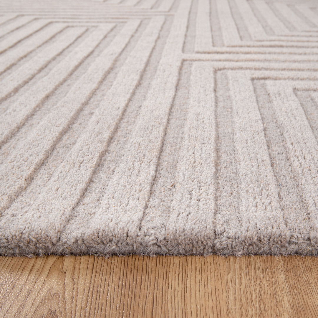 Felix Beige Wool Rug