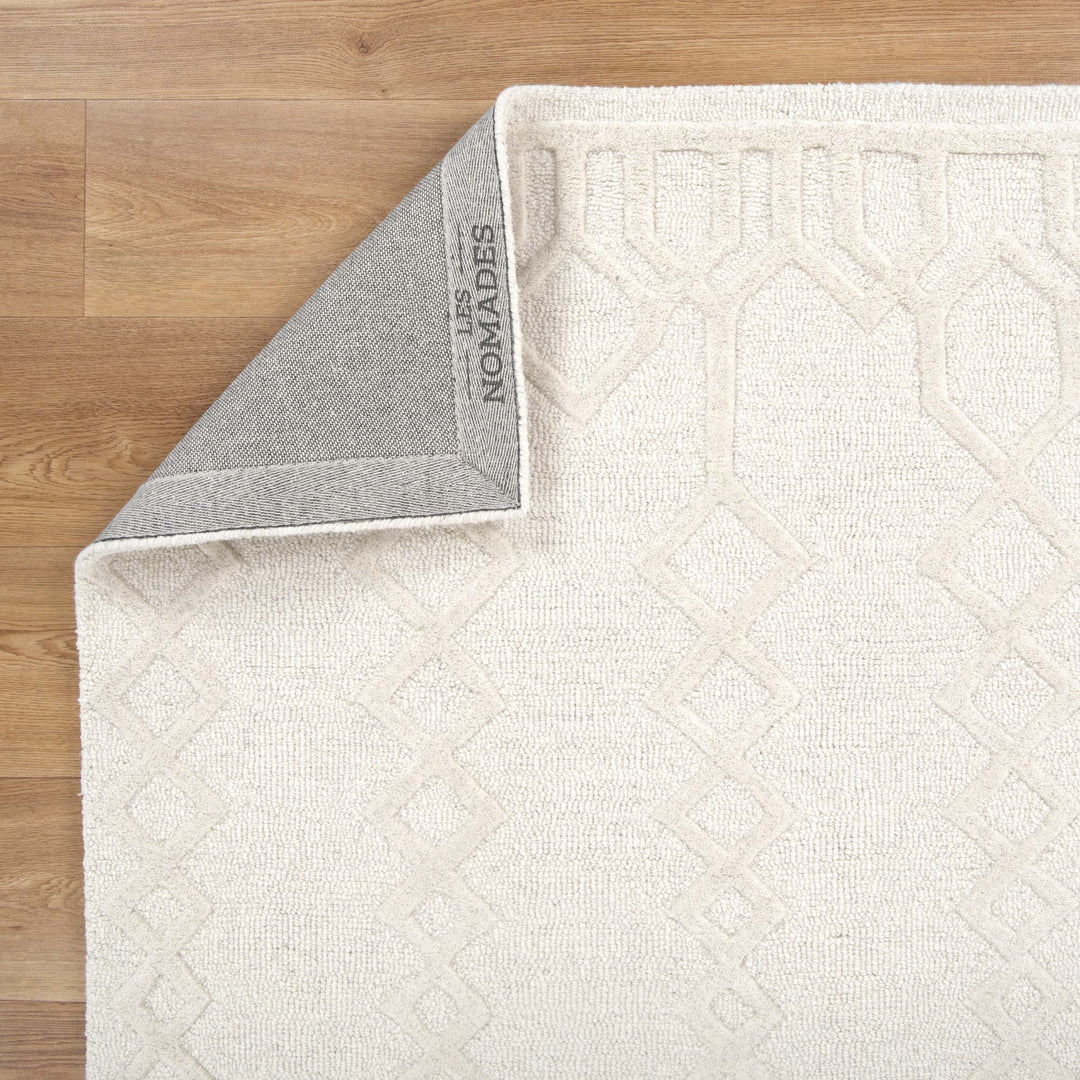 Senso Cream Wool Rug
