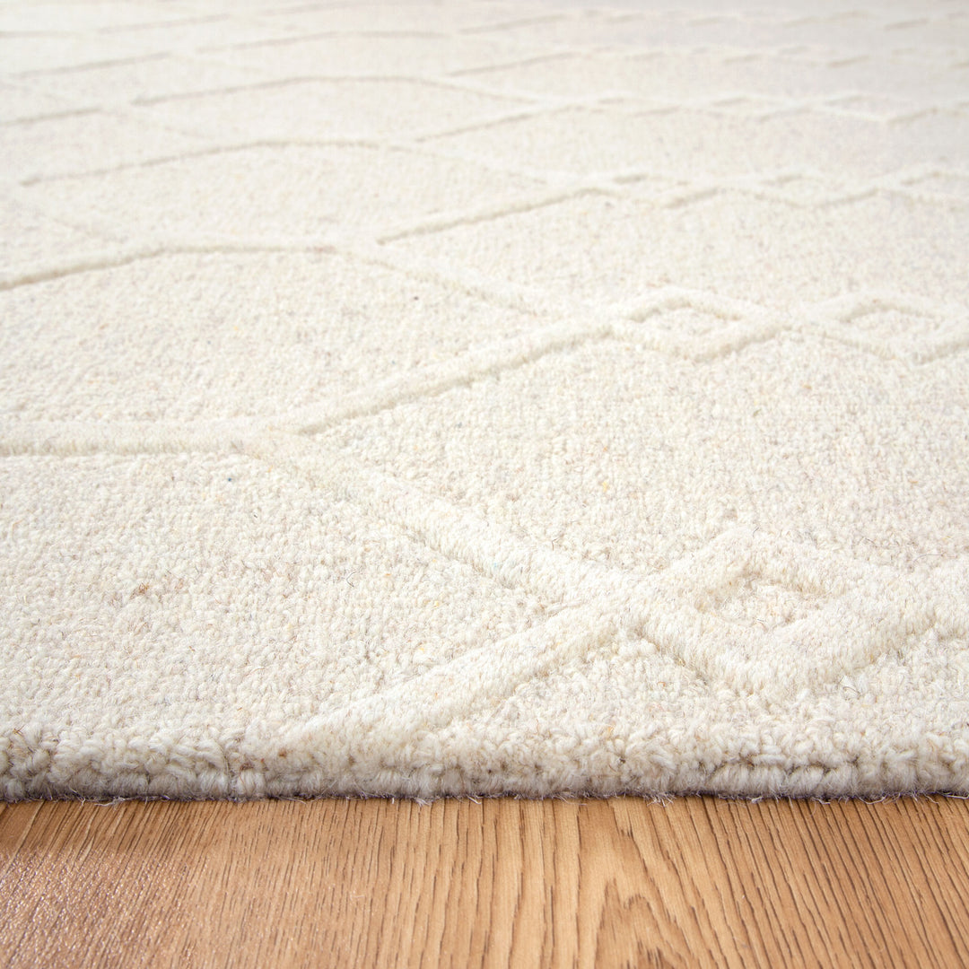 Senso Cream Wool Rug