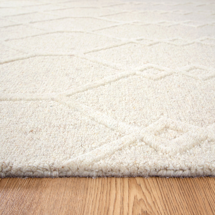 Senso Cream Wool Rug