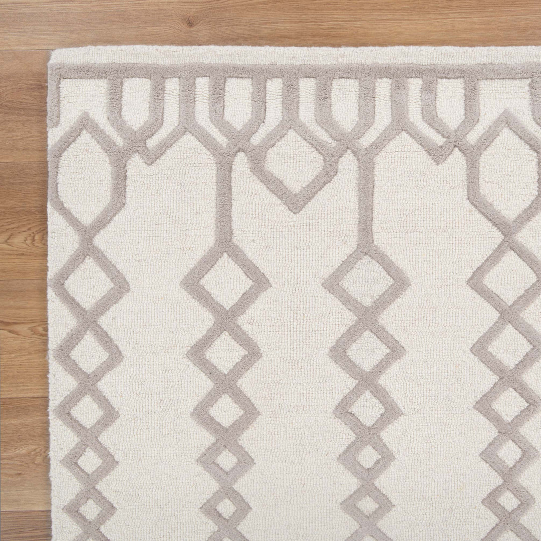 Senso Beige Wool Rug