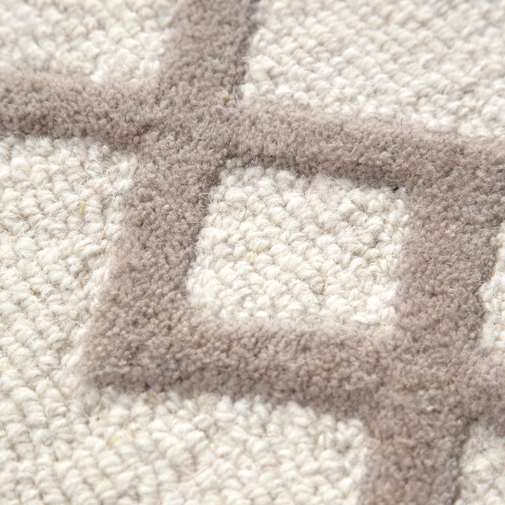 Senso Beige Wool Rug