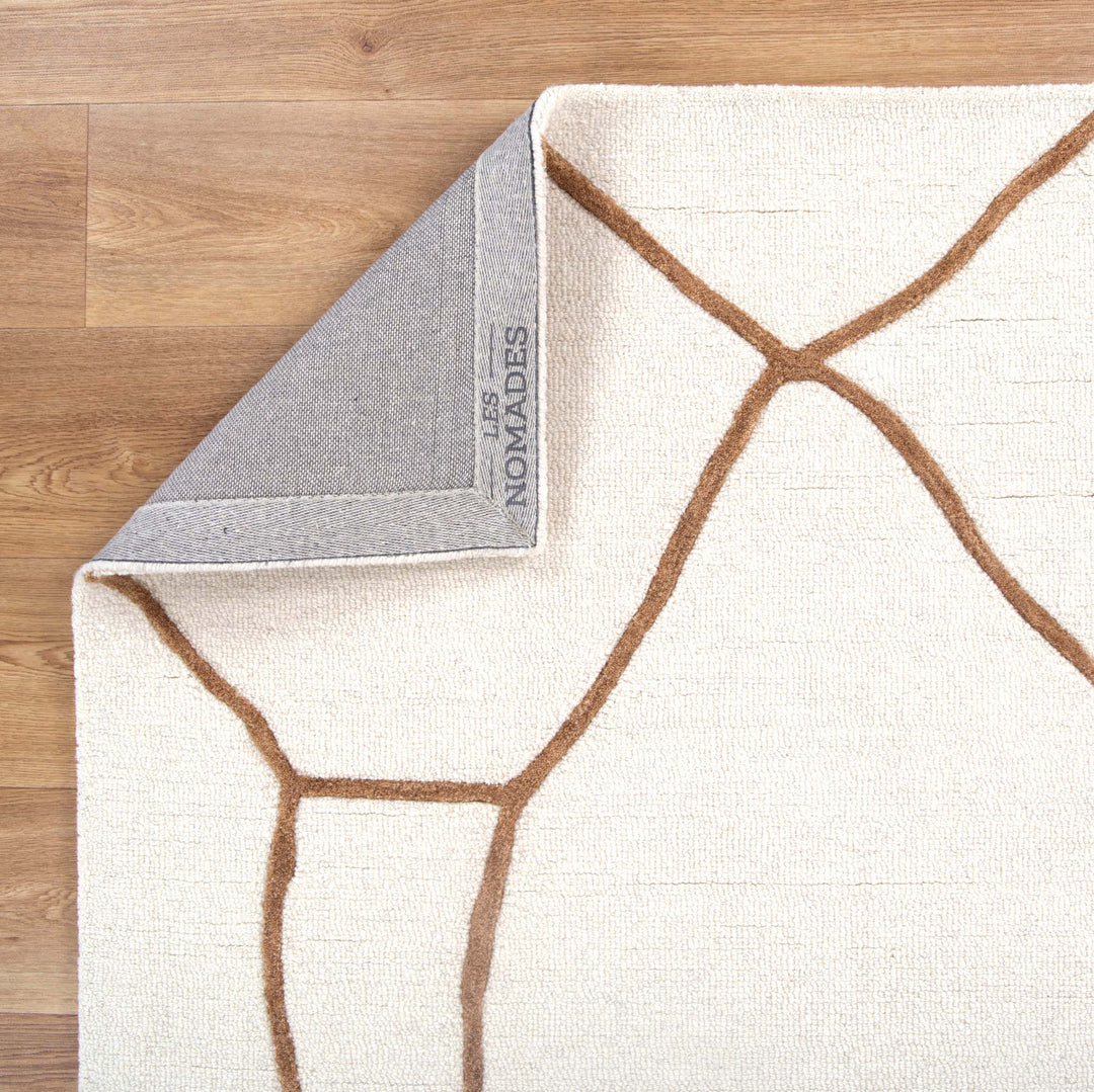 Souk Tan / Cream Wool Rug