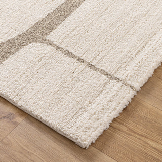 Matilda Abstract Beige Rug
