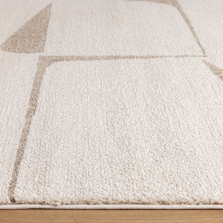 Loki Abstract Beige Rug