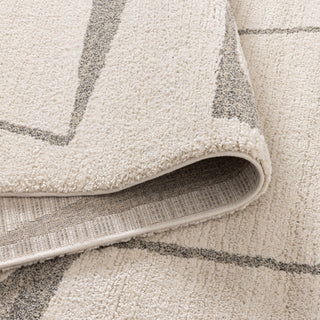 Matilda Abstract Grey Rug