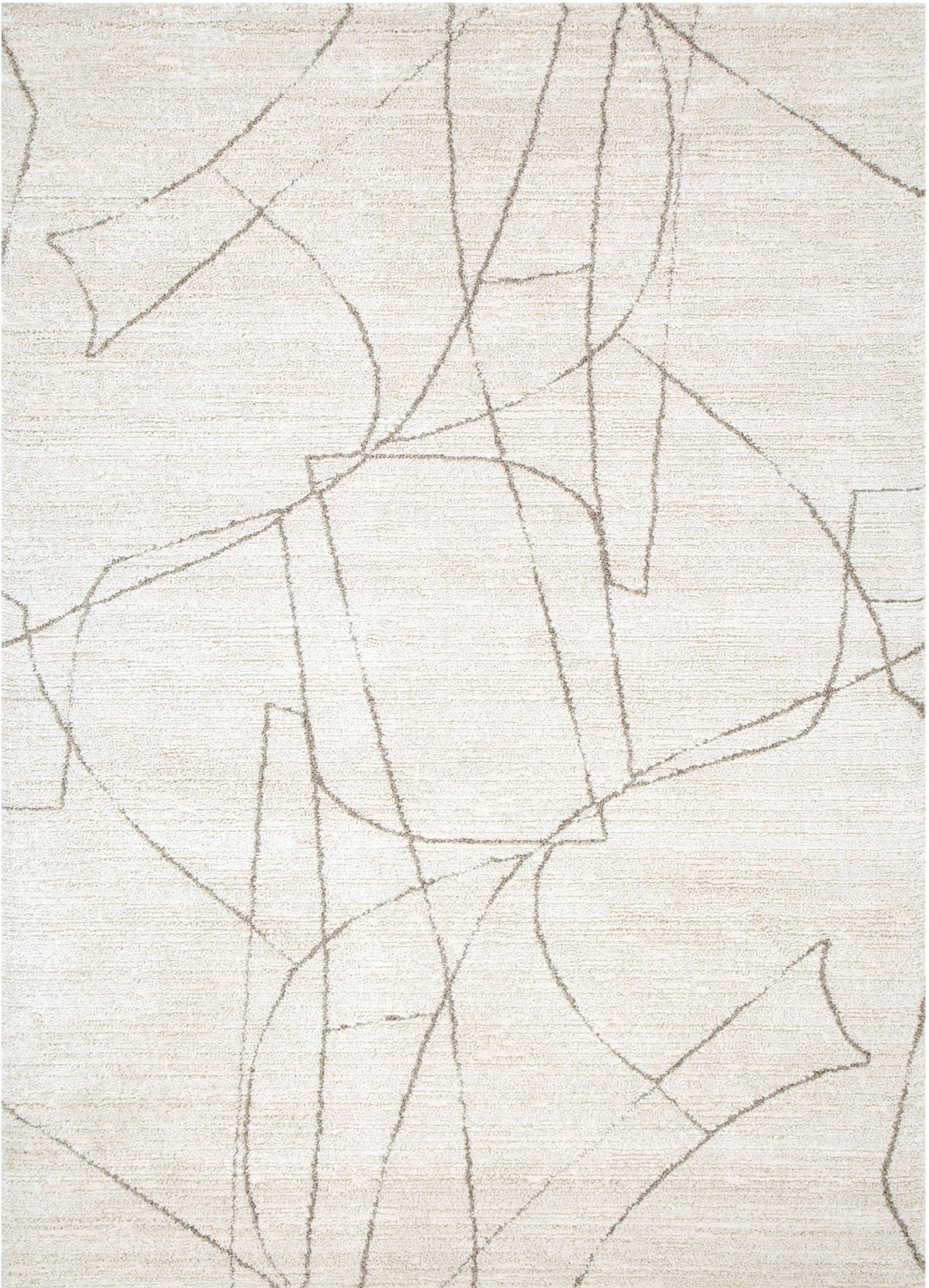 Loki Curves Cream Rug