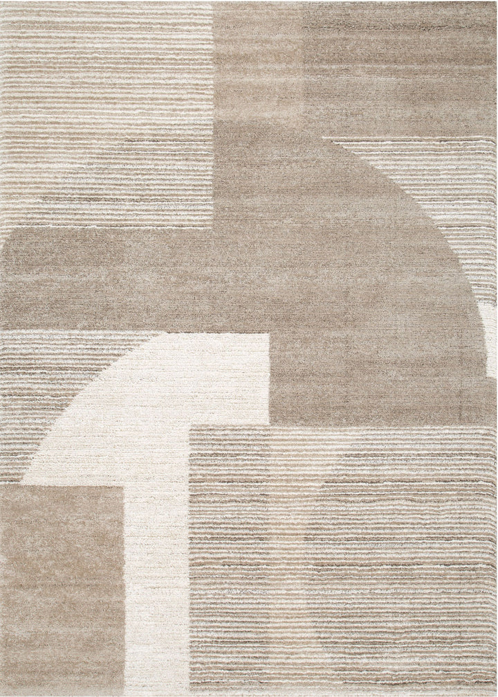 Loki Geometric Grey Rug