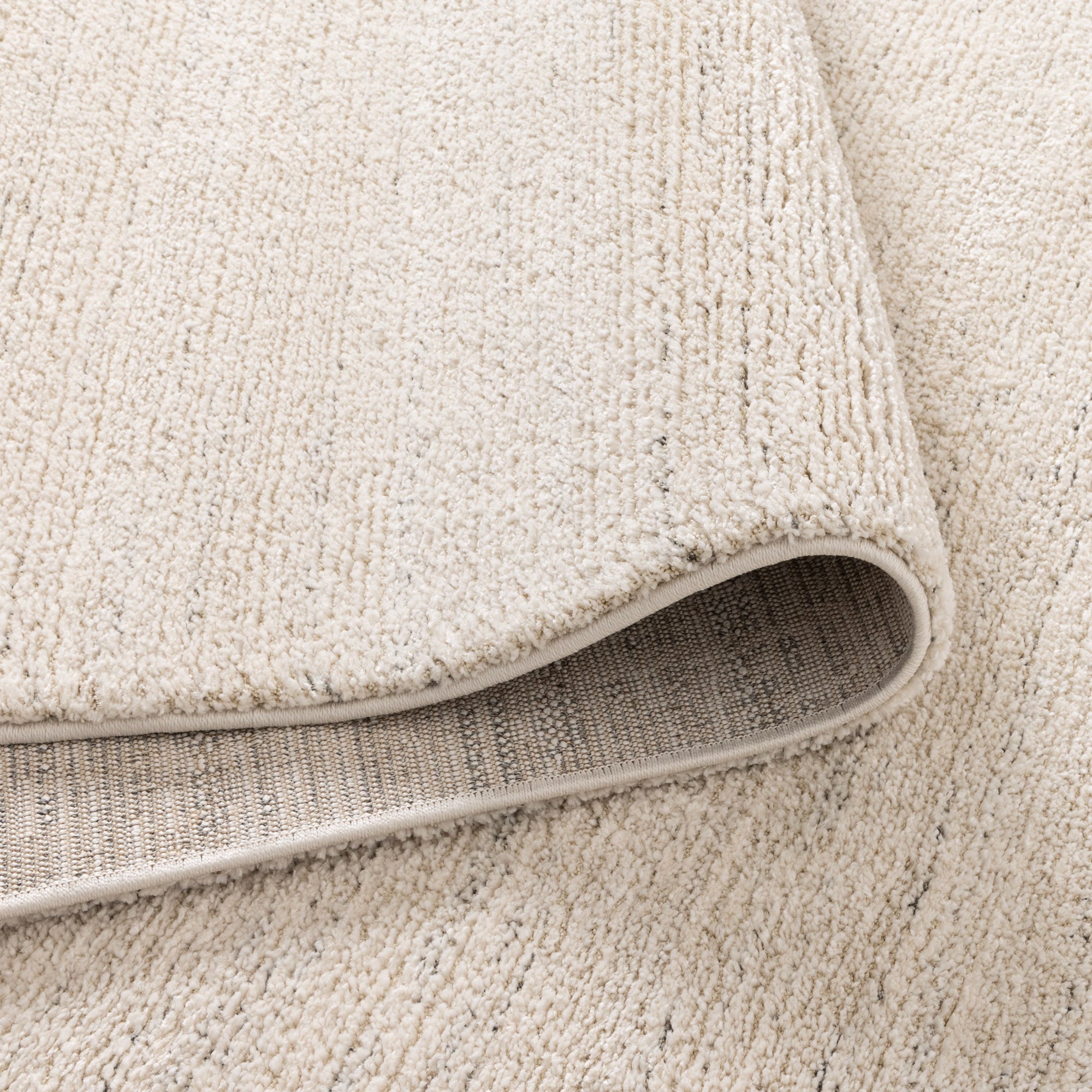Loki Plain Beige Rug – Wild Yarn