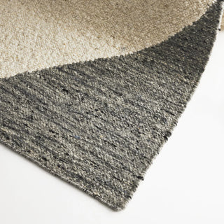 Lush Blue Ivory Floor Rug