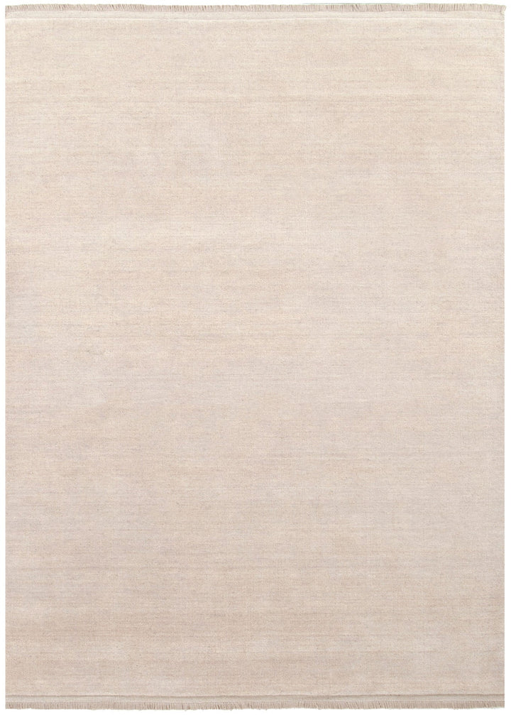 Charleston Hand-Knotted Wool Rug Beige