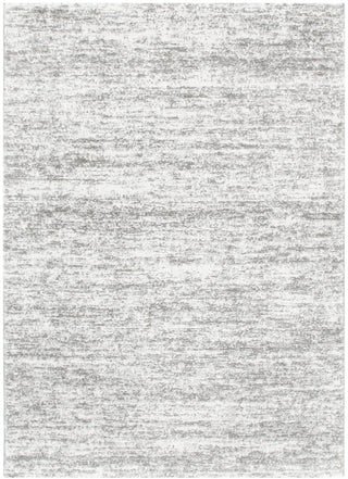 Nola Canvas Abstract Grey Rug - N008