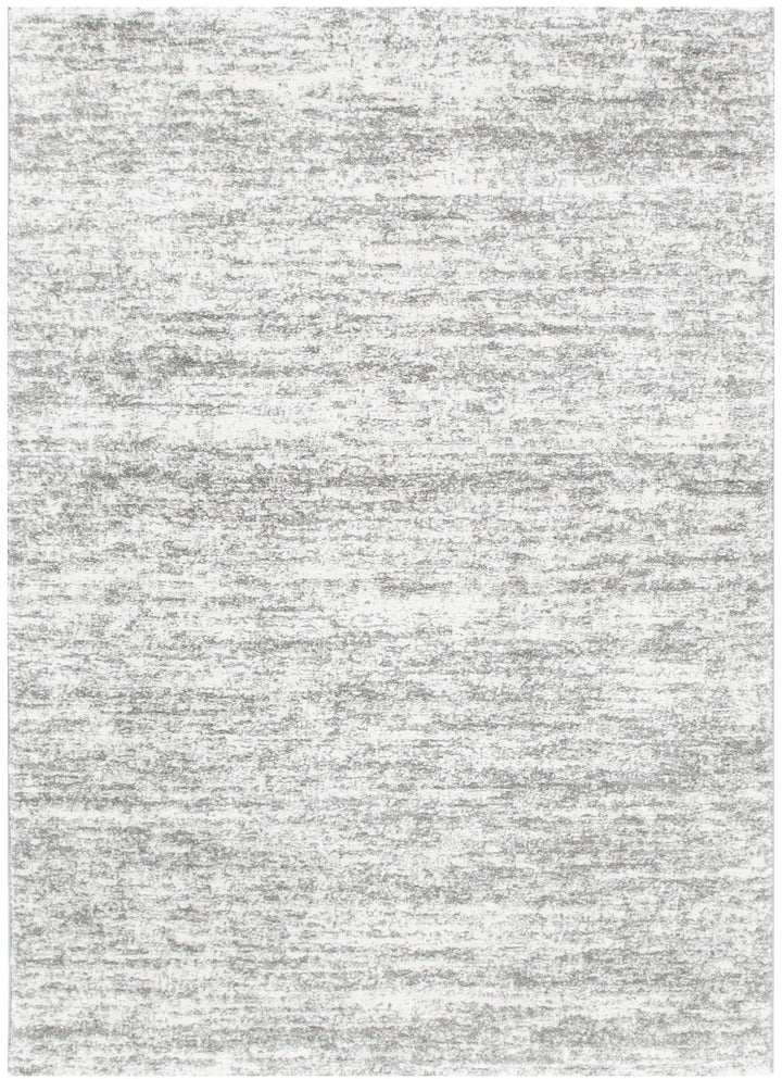 Nola Canvas Abstract Grey Rug - N008