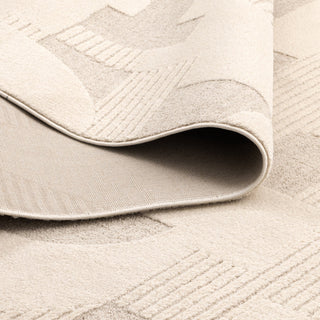 Lissa Modern Light Beige Abstract Rug