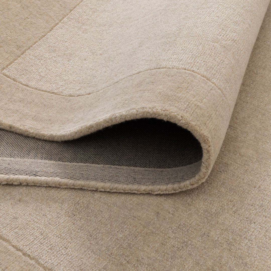 Sedona Natural Border Wool Rug