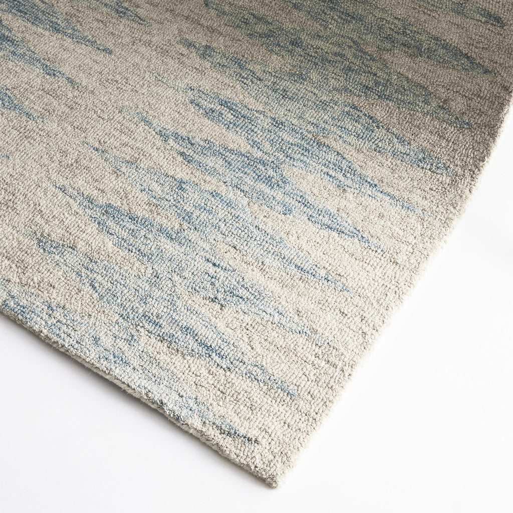 Noosa Blue Wool Rug JAIPUR