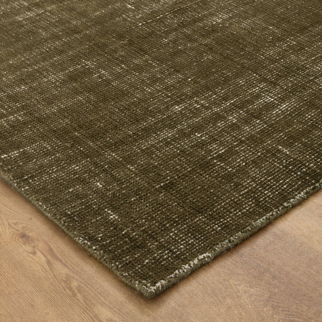 Harbour Olive Green Indoor Outdoor Rug