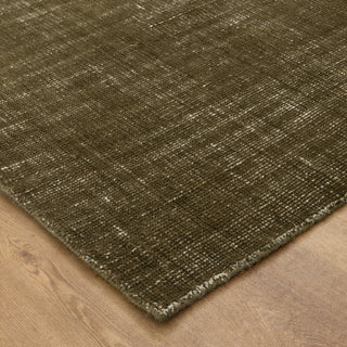 Alfie Olive Green Indoor Outdoor Rug