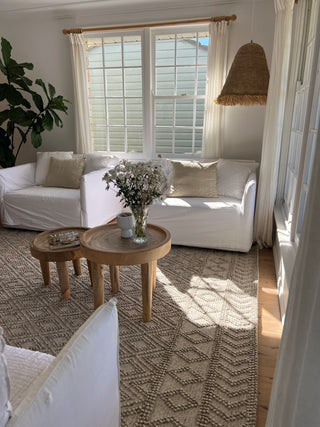 Perla Ada Steel Wool Rug