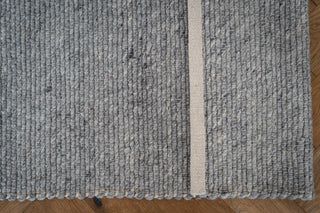 Sola Grey Wool Custom Size Rug