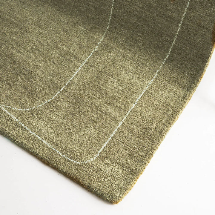 Rennie Moss Wool Rug