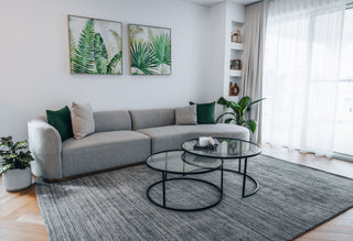 Bay Grey Hand-Loomed Wool Rug