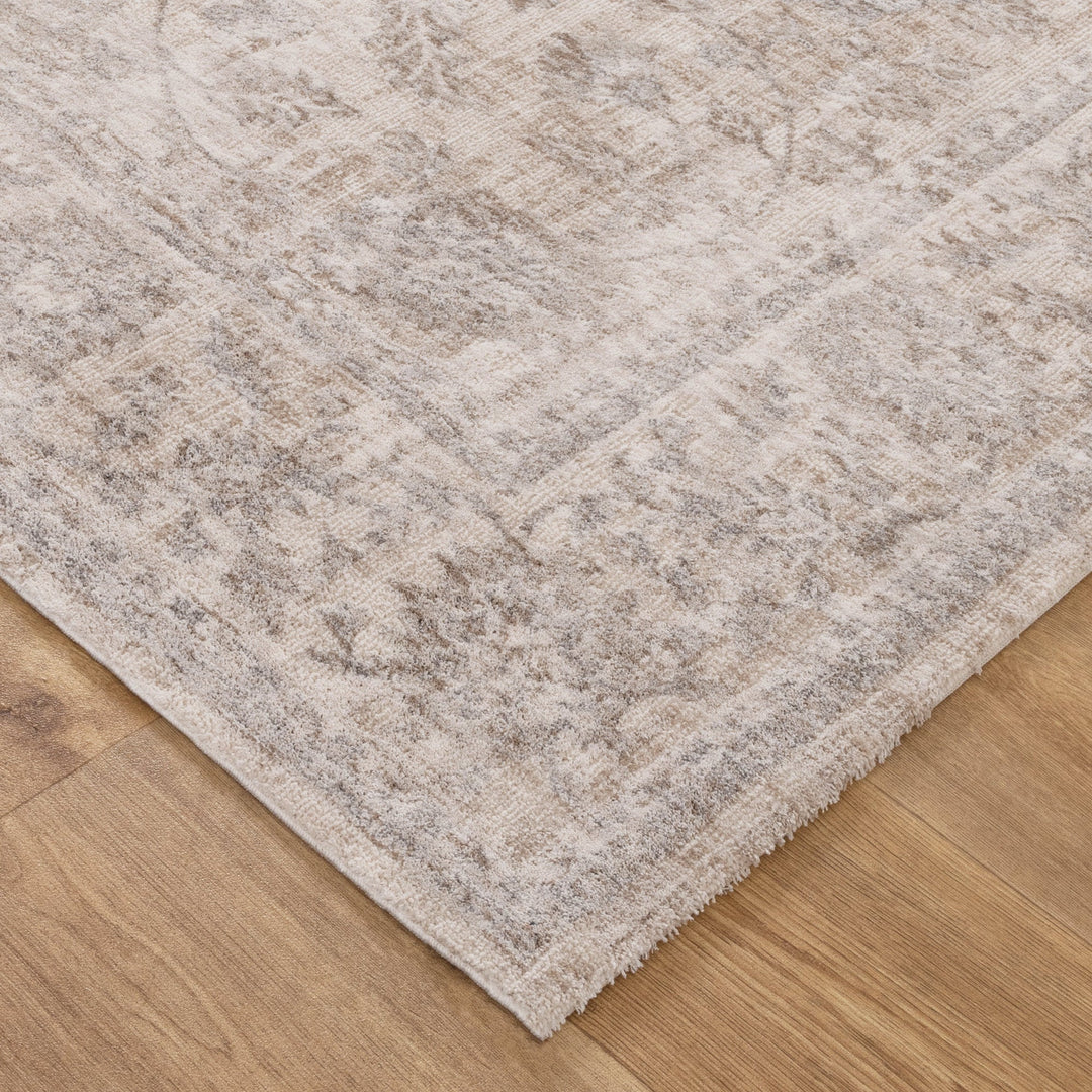 Saidie Beige & Blue Transitional Rug - S300