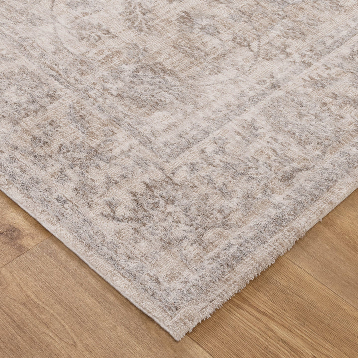 Saidie Beige & Blue Transitional Rug - S300