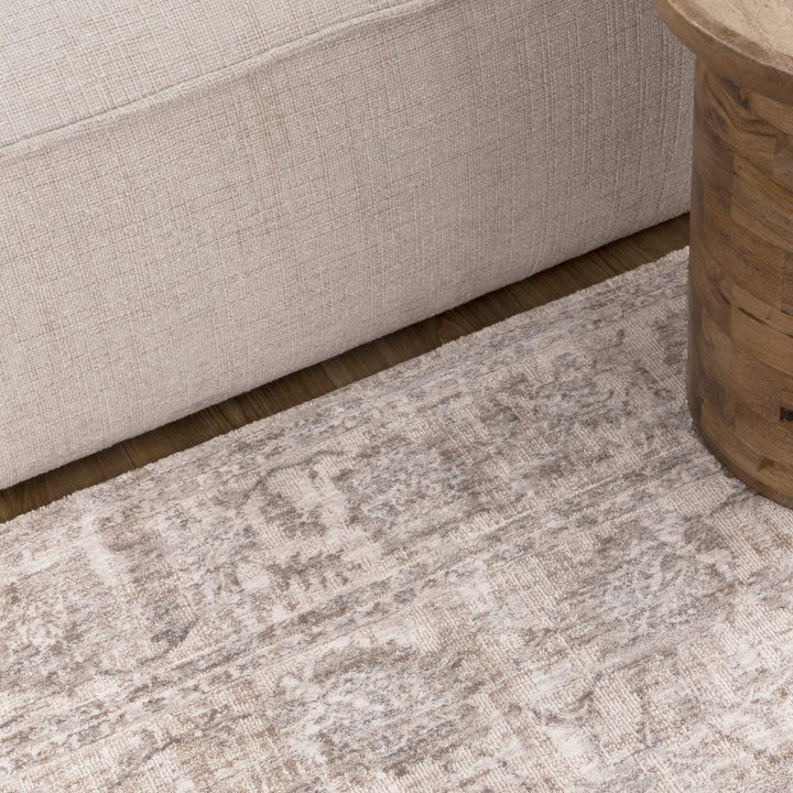 Saidie Beige & Blue Transitional Rug - S300