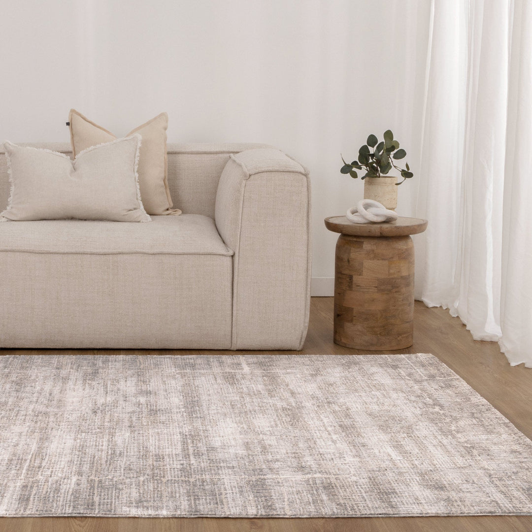Saidie Beige Abstract Rug - S500