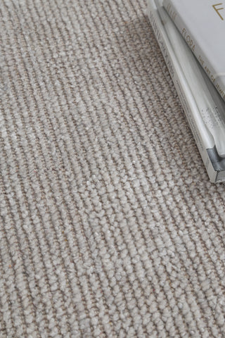 Norah Silver Textured Rug