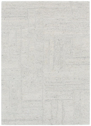 Arlo Silver Modern Wool Blend Rug