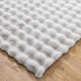 Mink Washable Rug Silver