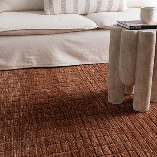 Wren Terracotta Carved Rug