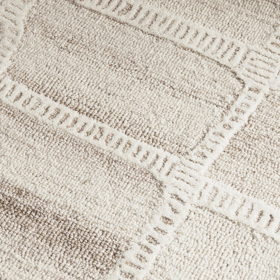 Sable Color Rug Sable Ivory Wool Rug | – Wild Yarn