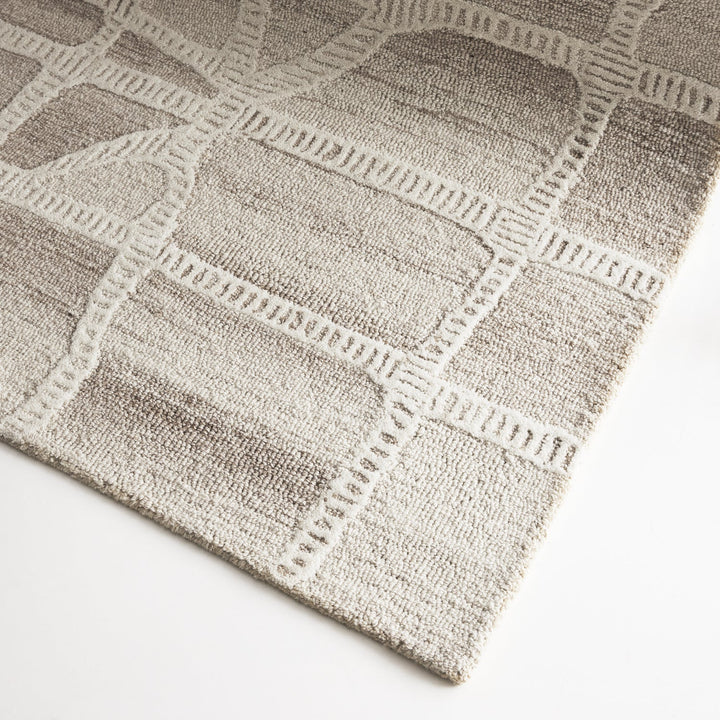 Sable Color Rug Sable Ivory Wool Rug | – Wild Yarn