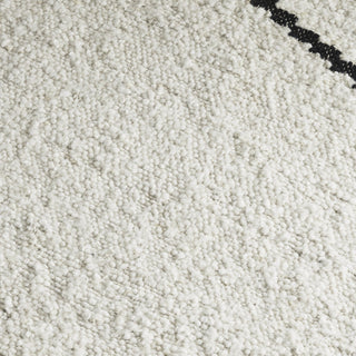 Westport Ivory Black Wool Rug DREAMHOME