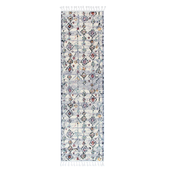 Hal Vintage Boho Taza White Rug