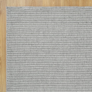 Petrus Cord Hand Loomed Wool Grey Rug