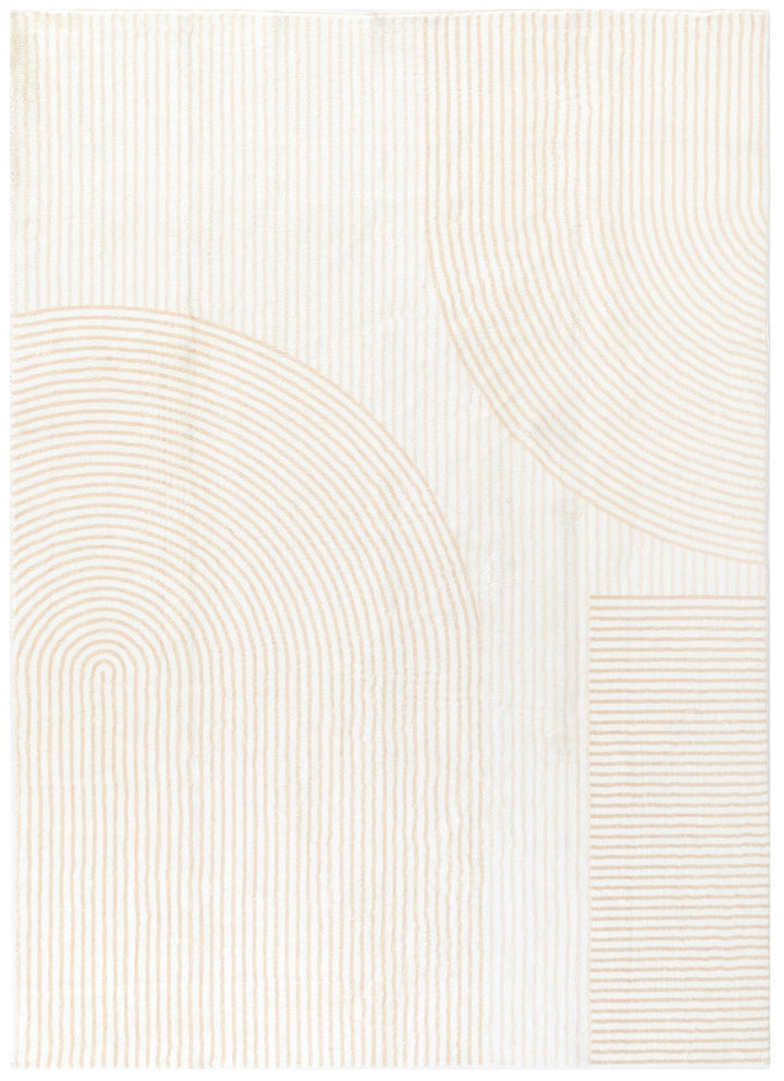 Morris Cream Machine Washable Rug