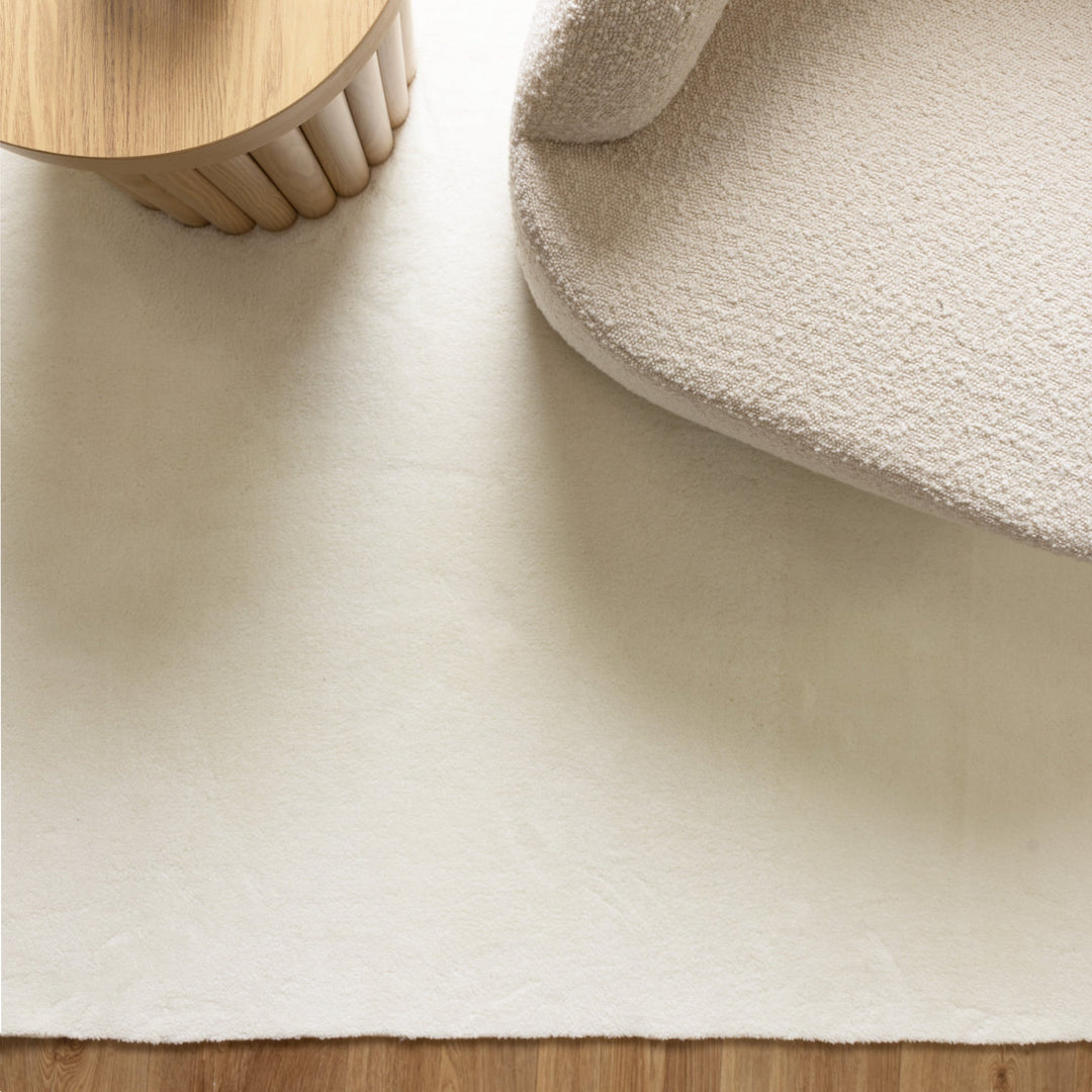 Morris Plush Cream Machine Washable Rug